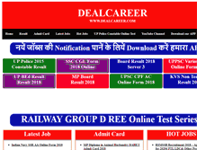 Tablet Screenshot of dealcareer.com